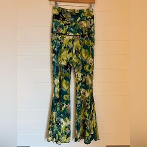 Designed in Colorado Autumn Teneyl Organic Super Flare Pants with Sequins